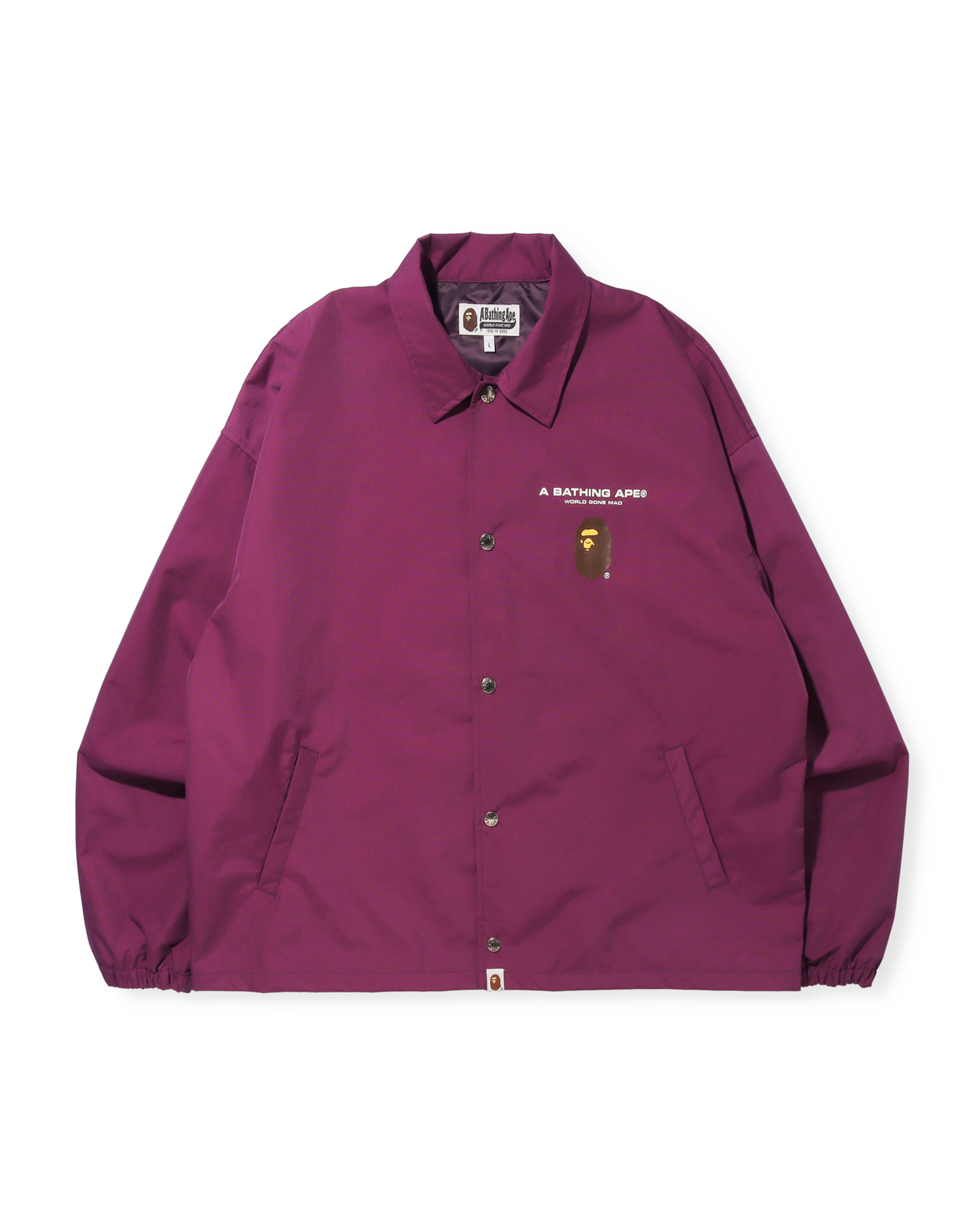 Purple on sale coach jacket