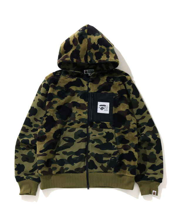 1st Camo full zip hoodie jacket