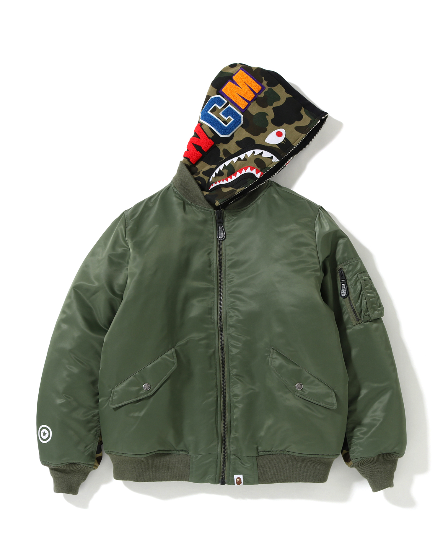 bape shark bomber