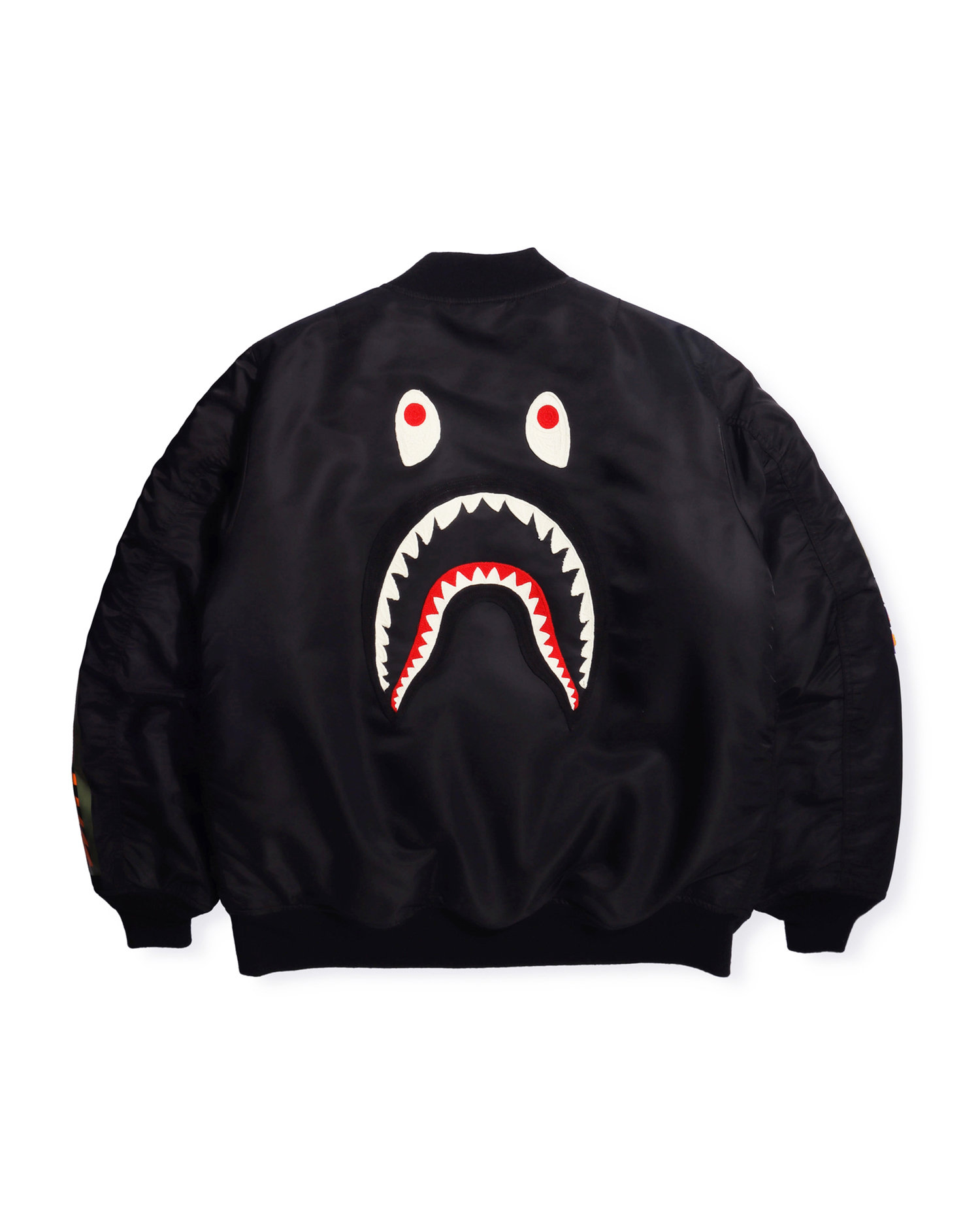 bape ma1 bomber jacket