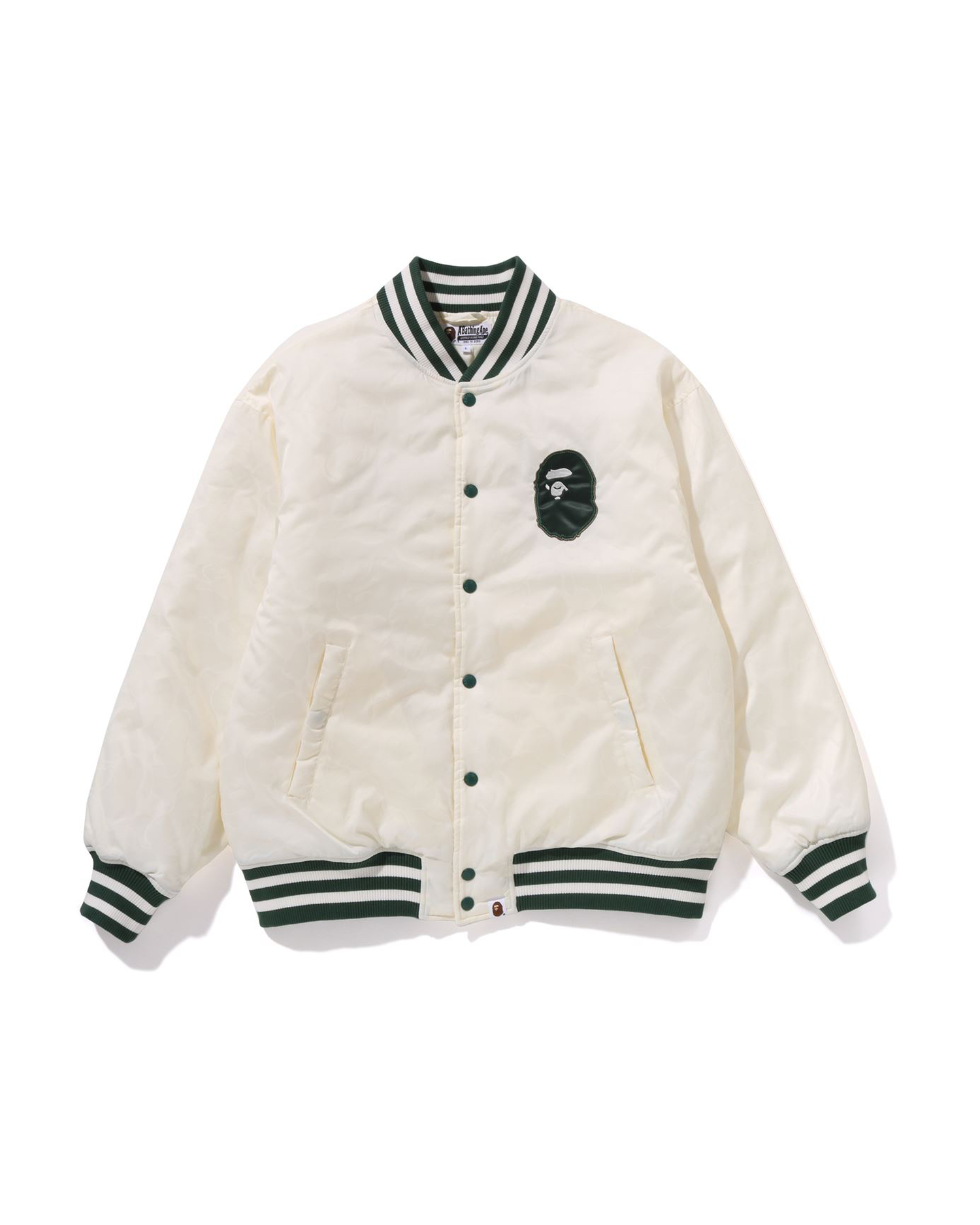 Padded varsity jacket sale