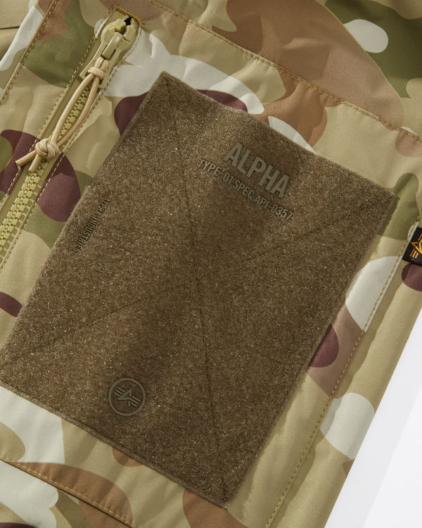 X ALPHA INDUSTRIES ECWCS 3 layer jacket