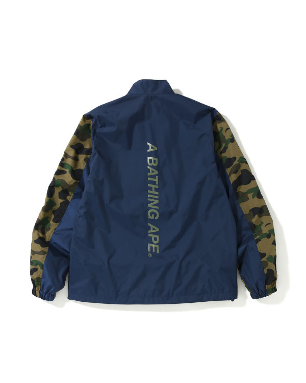 Logo tape panelled jacket