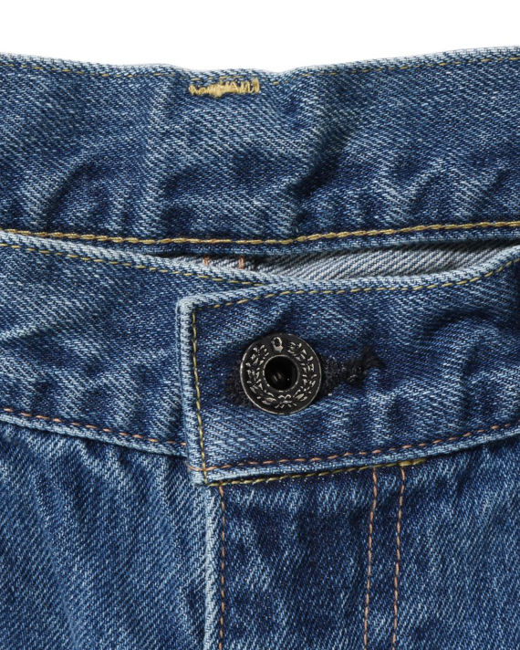 BAPE Relaxed Fit Denim Pants image number 2