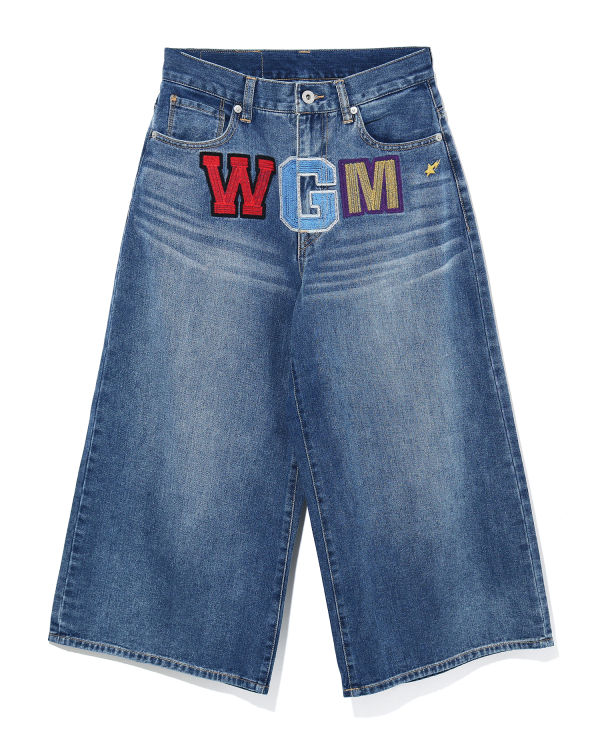 Shark Cropped Denim jeans