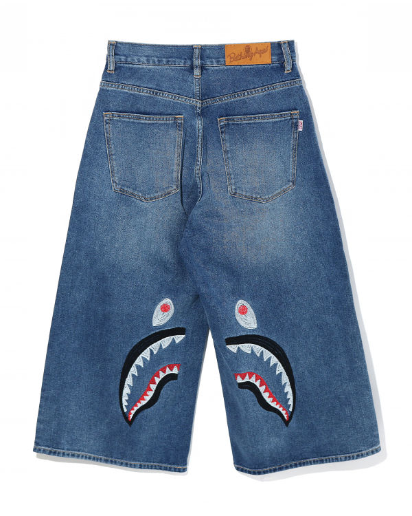 Shark Cropped Denim jeans