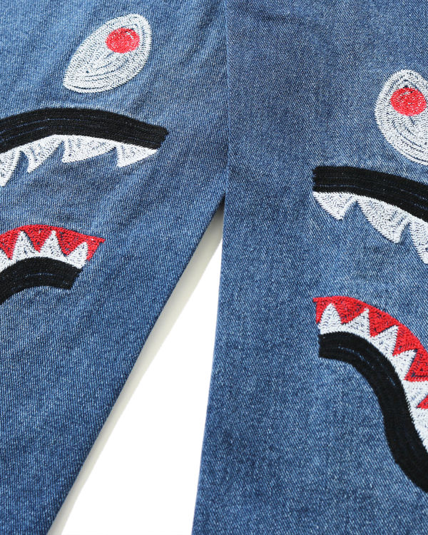 Shark Cropped Denim jeans