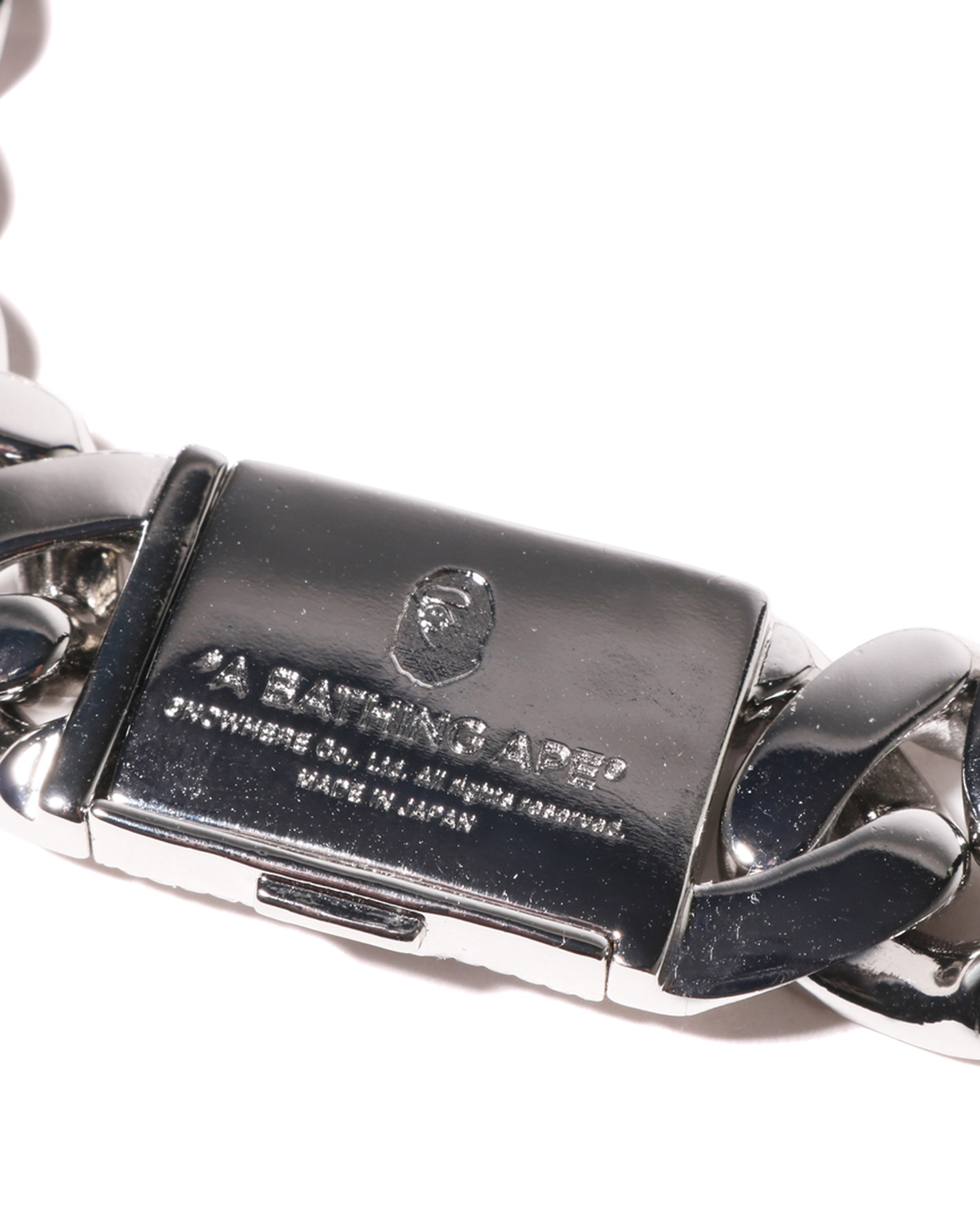 アクセサリー A BATHING APE APE HEAD FAT BRACELET BAPE Ape Head Fat Bracelet Silver - SS24 - US