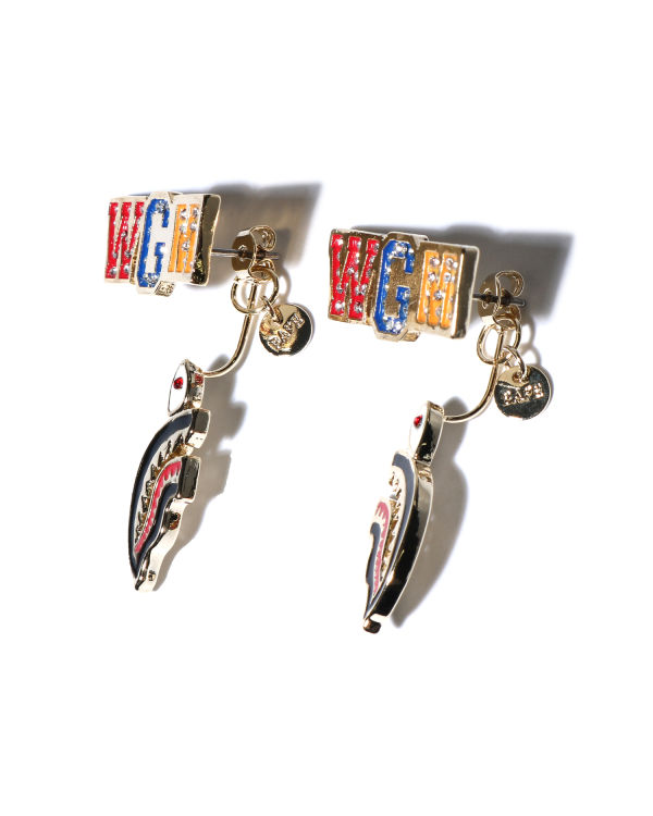 Shark earrings