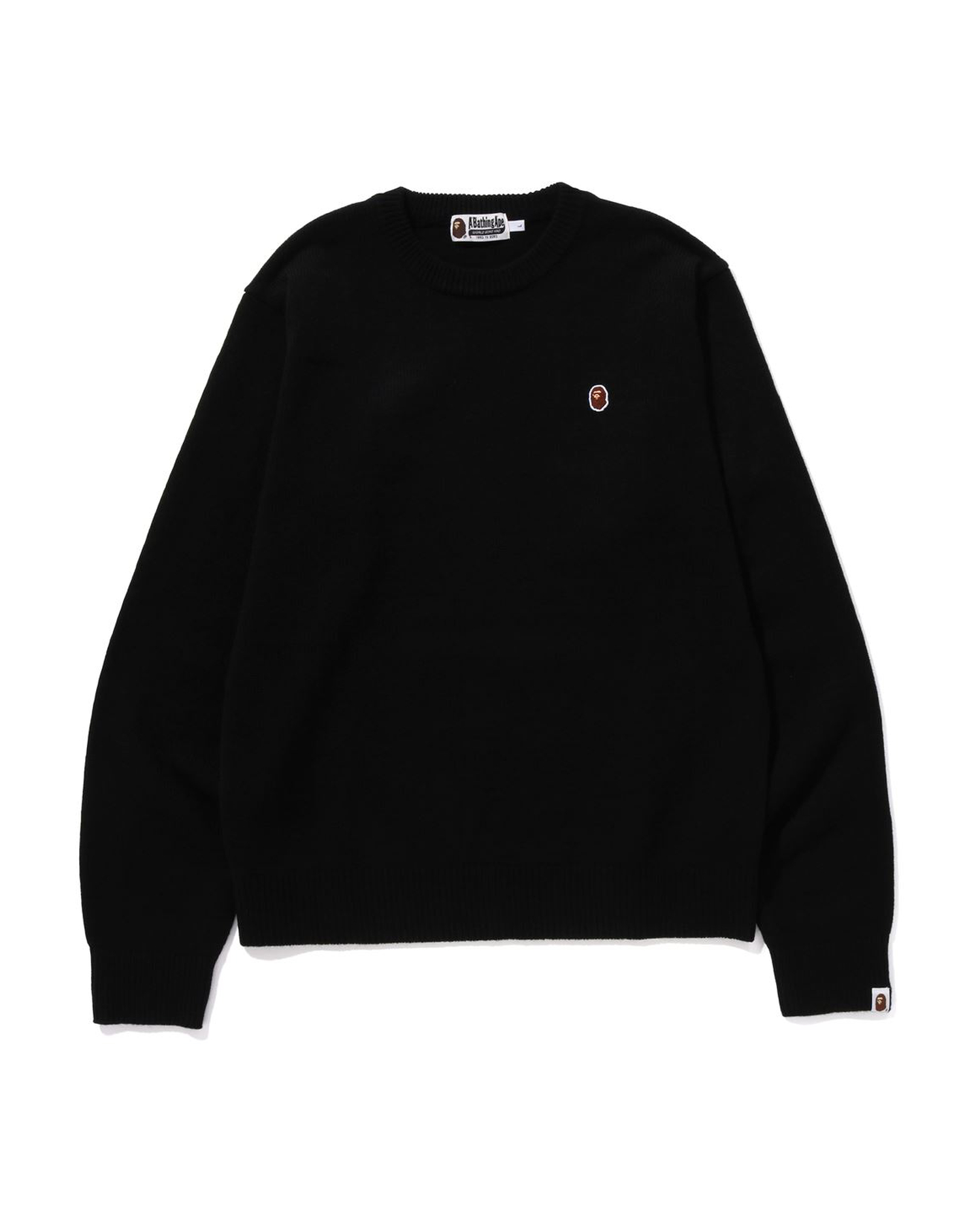 Shop Ape Head One Point Knit Sweater Online | BAPE