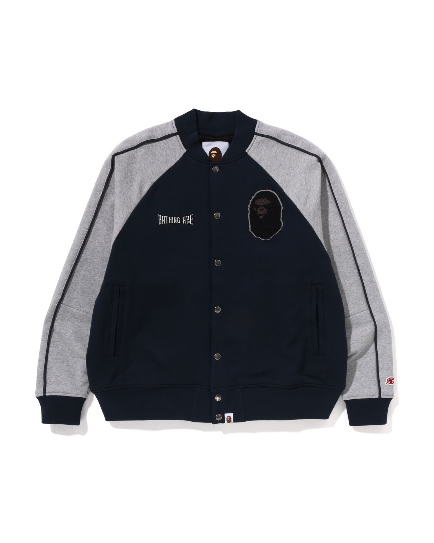 Shop BAPE Sweat Varsity Jacket Online | BAPE