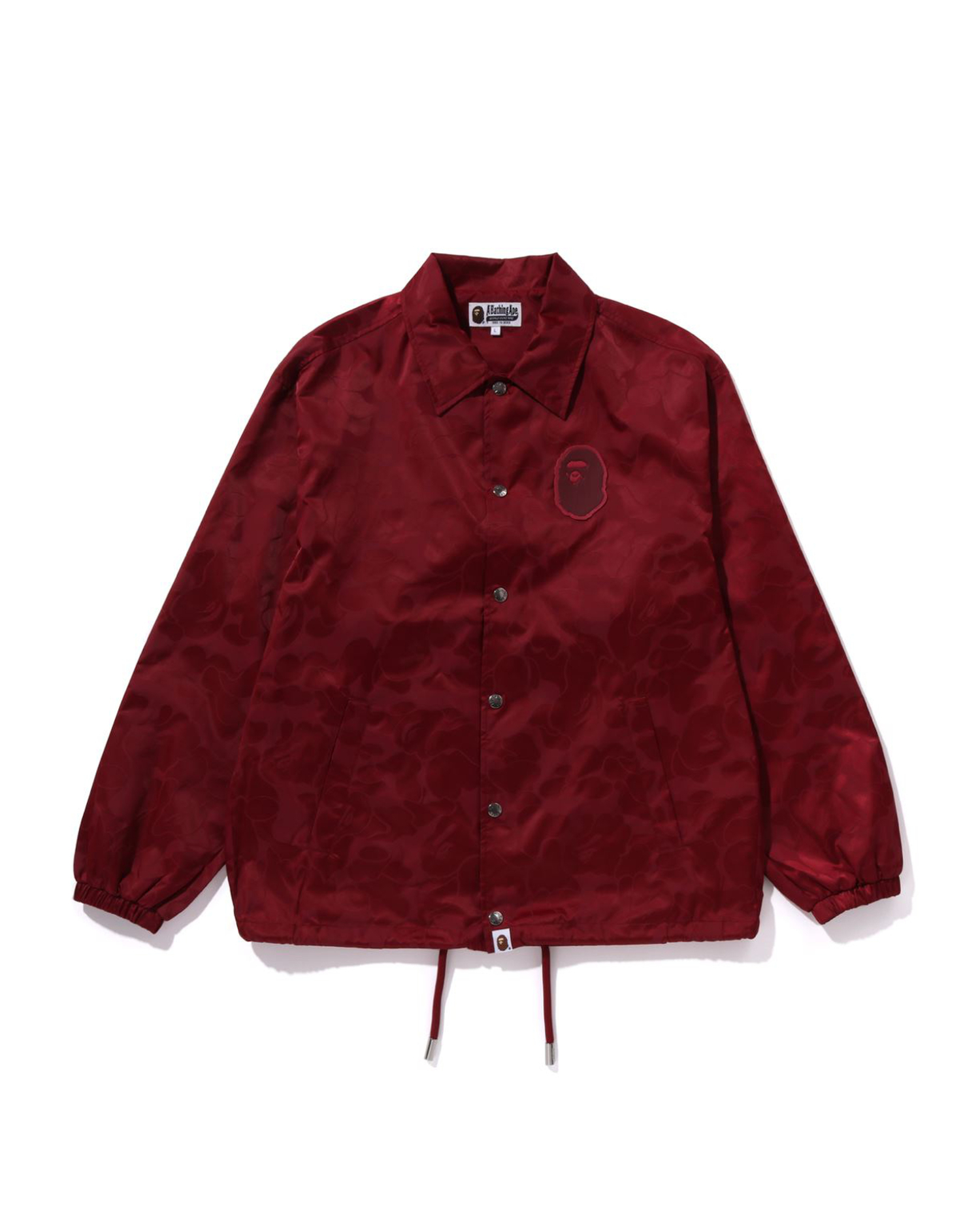 Shop Tonal Solid Camo Coach Jacket Online | BAPE