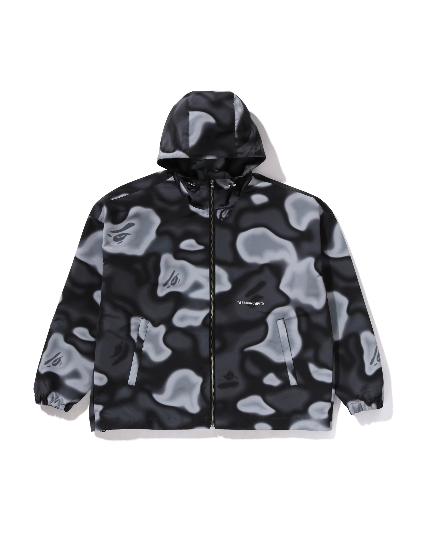 Shop Sta Camo Relaxed Fit Coach jacket Online | BAPE