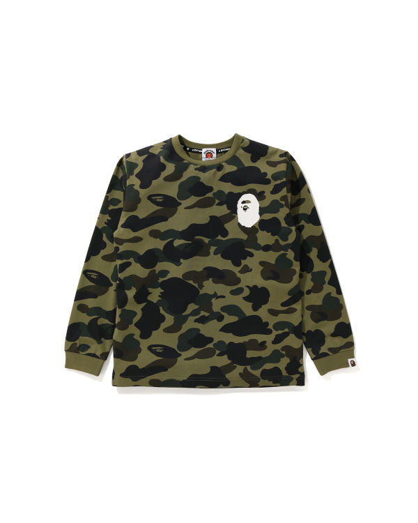 1st Camo Big College L/S tee