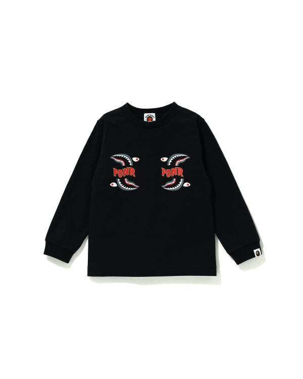 Shark Ponr L/S tee