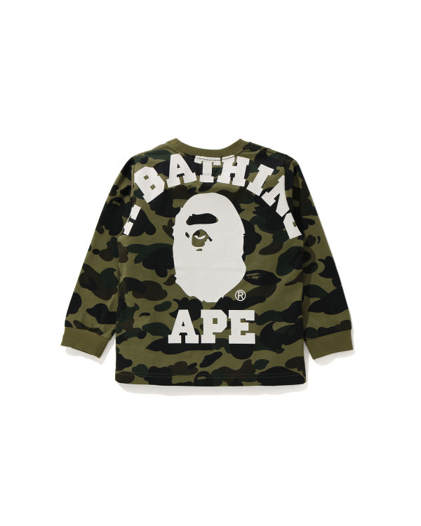 1st Camo Big College L/S tee