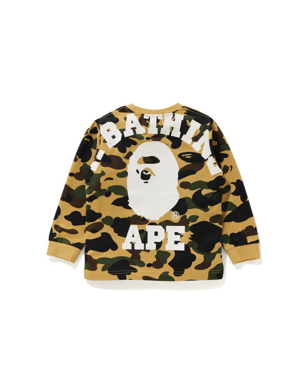 1st Camo Big College L/S tee