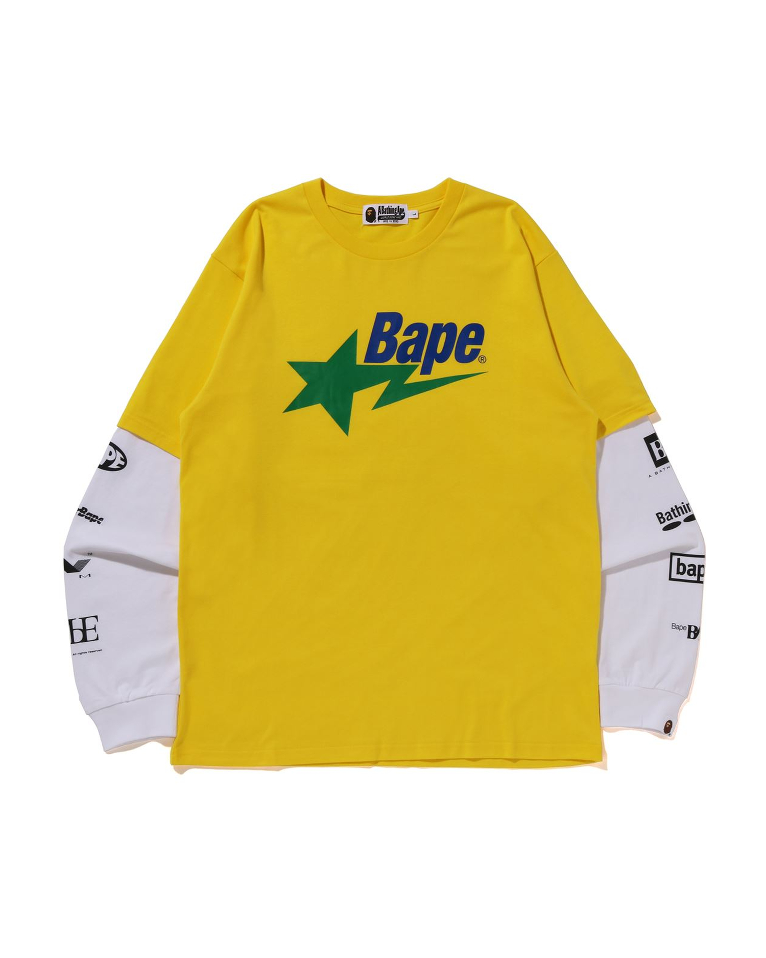 Shop BAPE STA Layered L/S Tee Online | BAPE