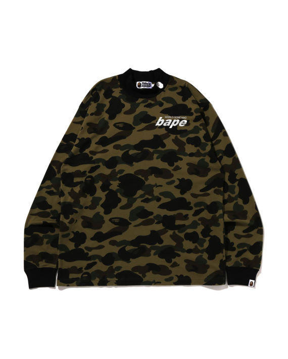 1st Camo Mock Neck Relaxed Fit L/S Tee image number 0