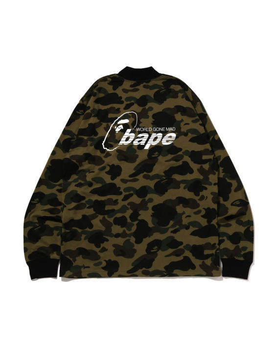 1st Camo Mock Neck Relaxed Fit L/S Tee image number 1
