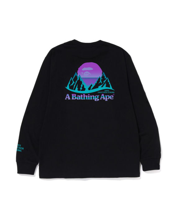 BAPE Mountain L/S Tee image number 1