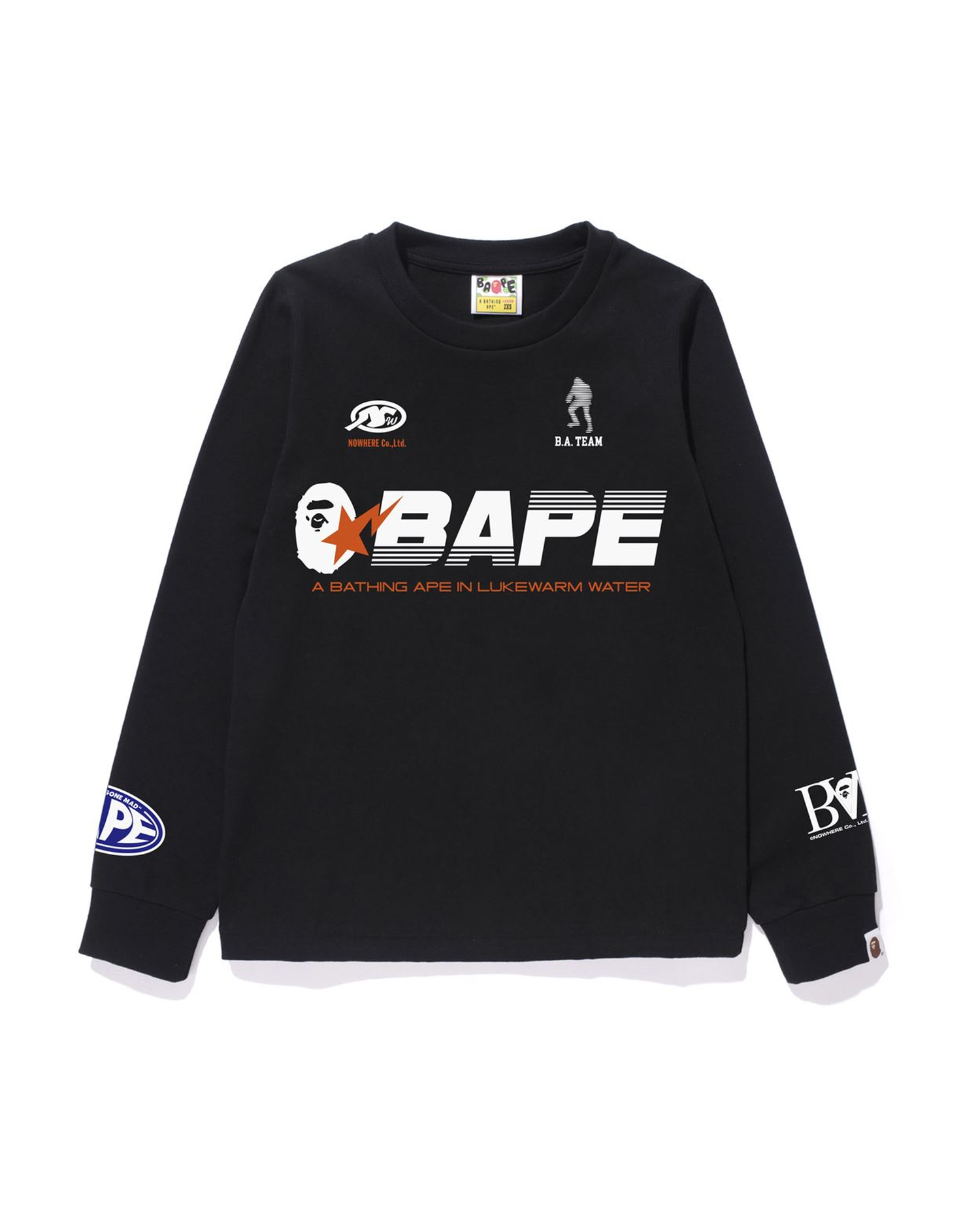 Shop BAPE Racing L/S Tee Online | BAPE