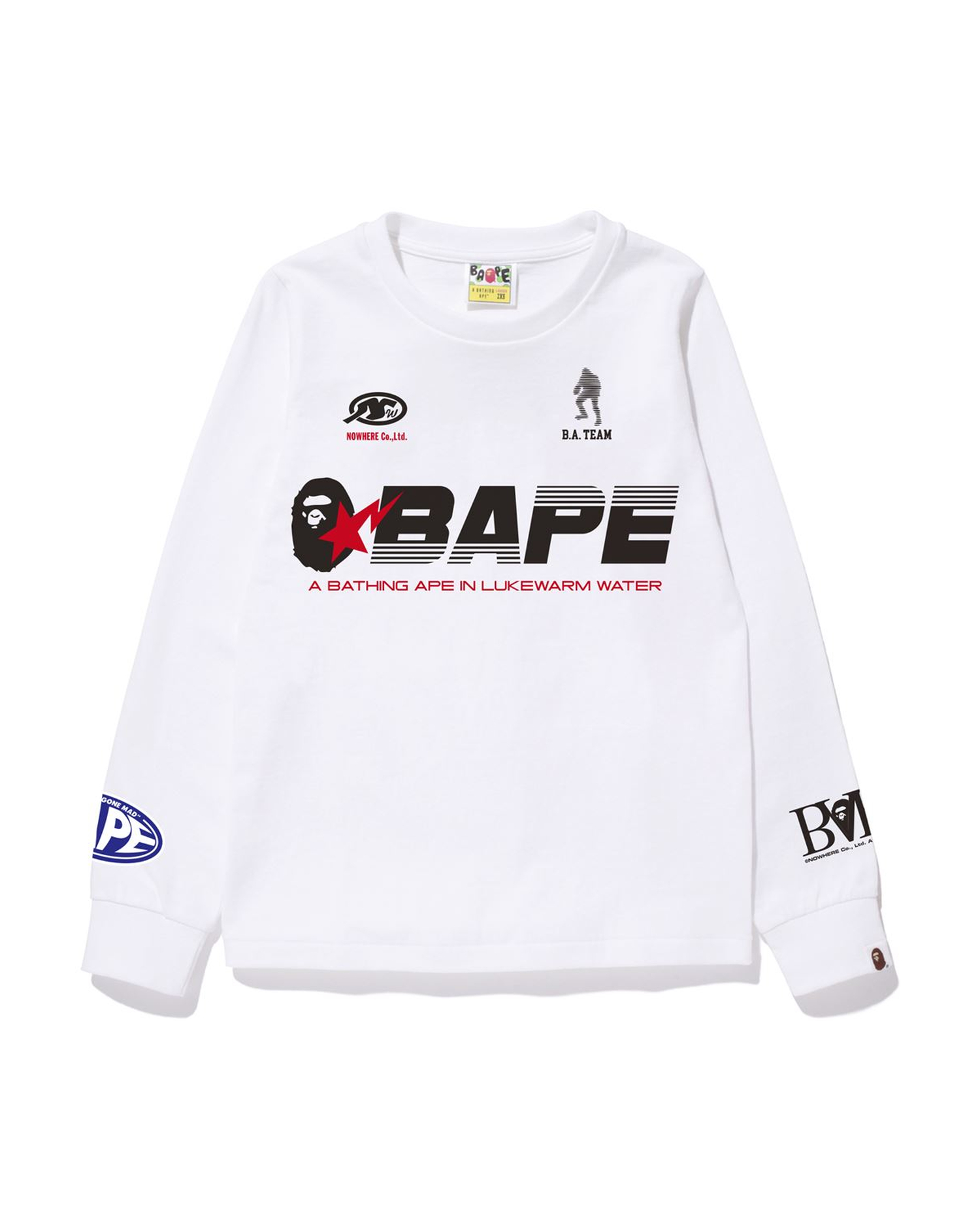 A BATHING APE® BAPE Racing L/S Tee