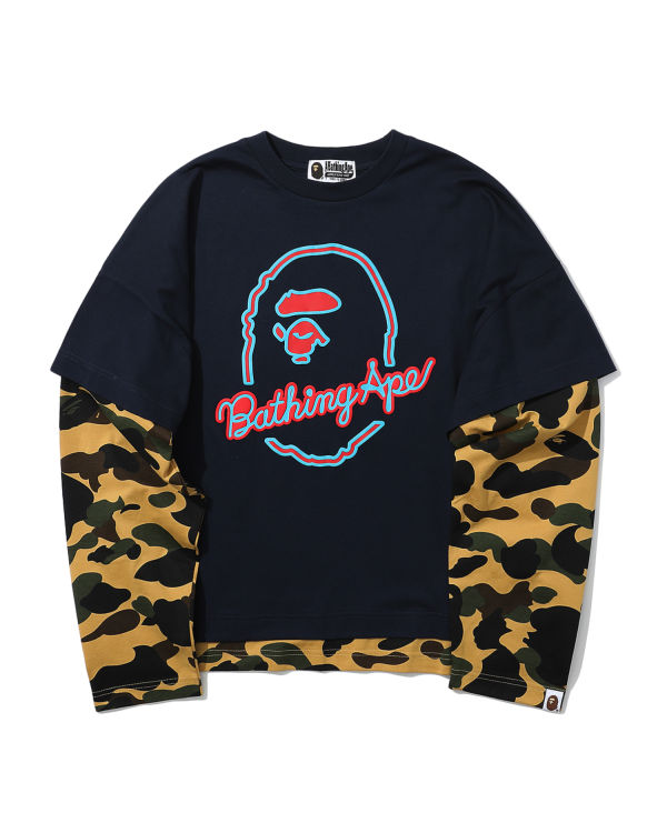 1st Camo Layered tee