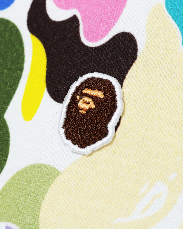 Multi Camo oversized L/S tee