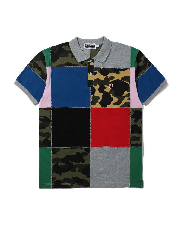 Patchwork Polo tee