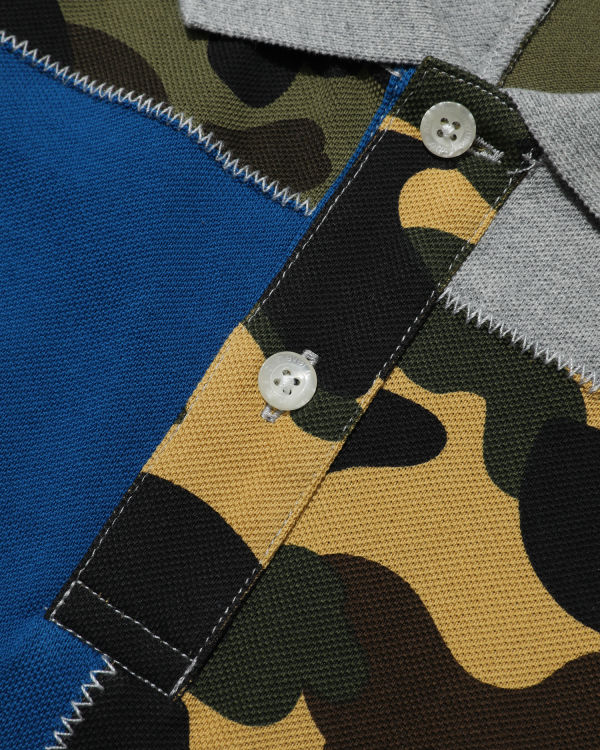 Patchwork Polo tee