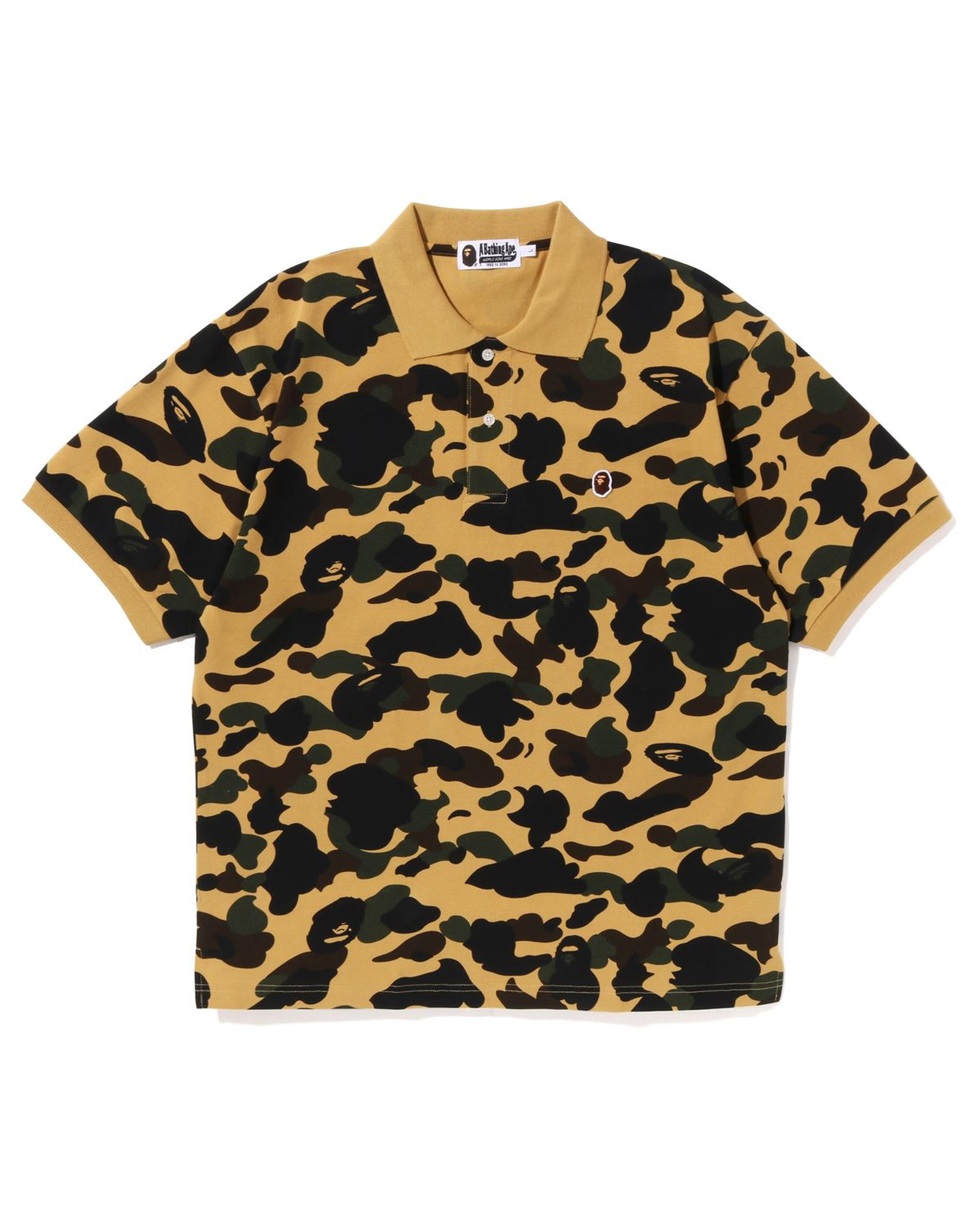 Shop 1st Camo One Point Relaxed Fit Polo Online | BAPE