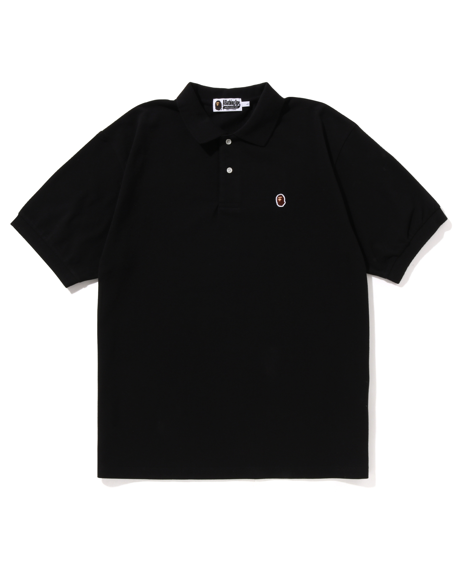 Shop Ape Head One Point Relaxed Fit Polo Online | BAPE