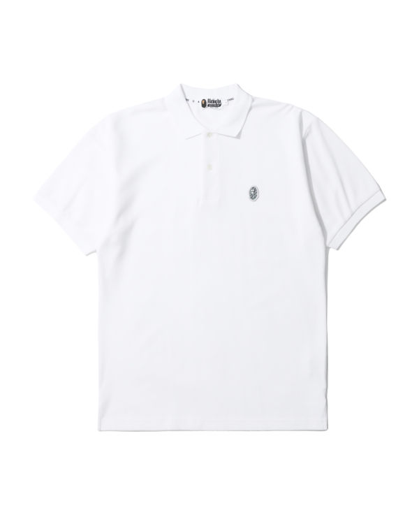 Relaxed Rib Logo polo shirt