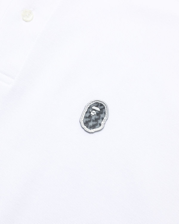 Relaxed Rib Logo polo shirt