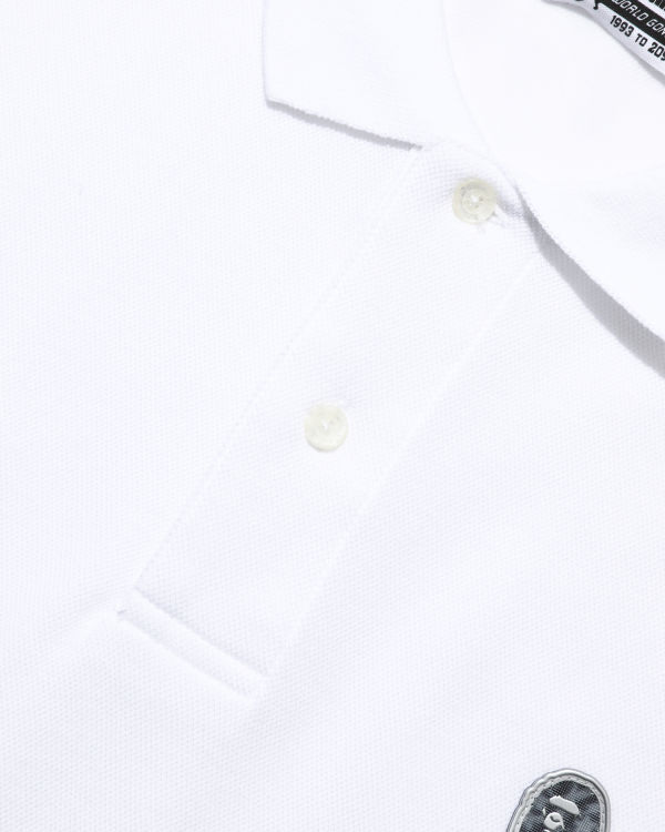 Relaxed Rib Logo polo shirt