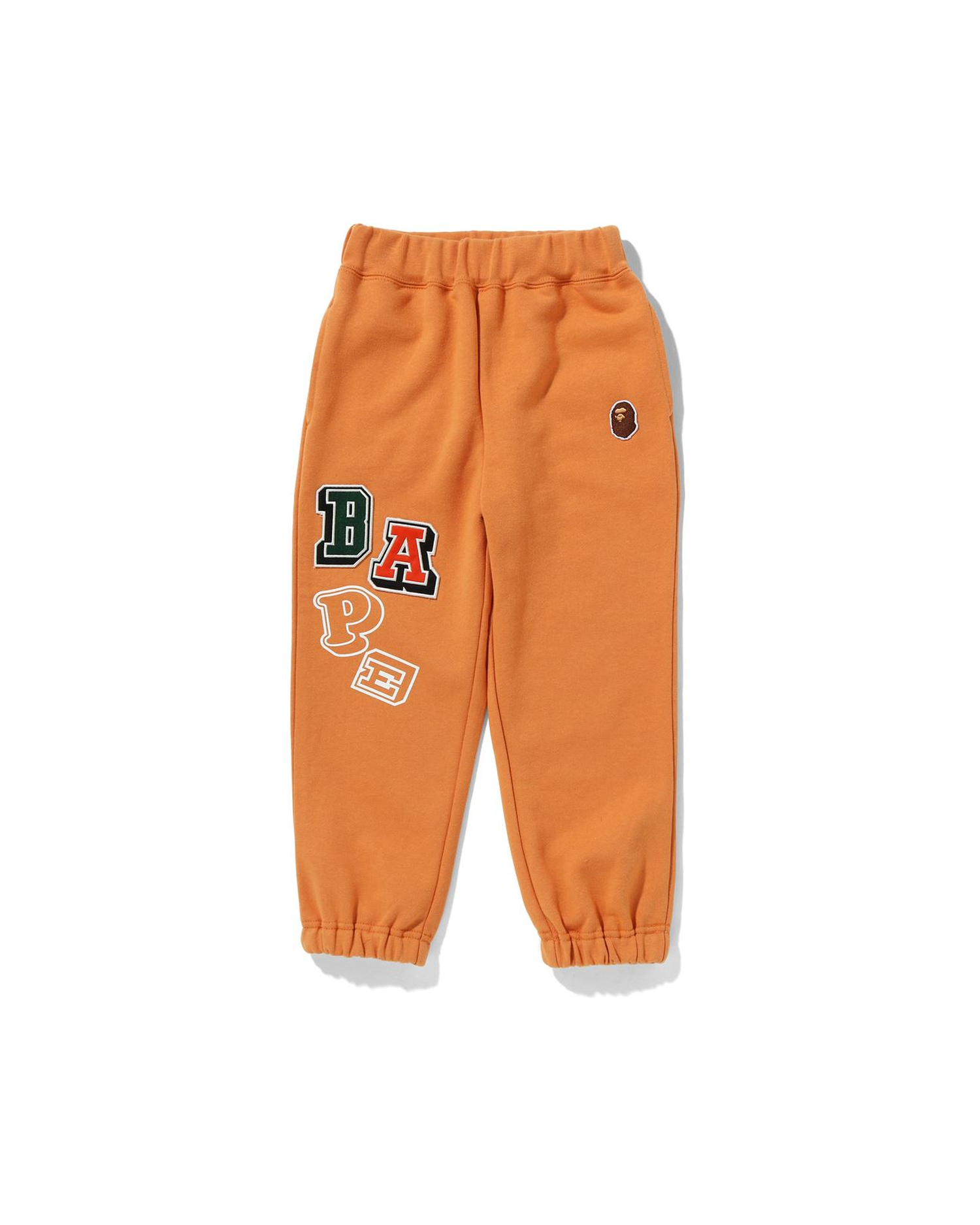 Orange bape pants on sale