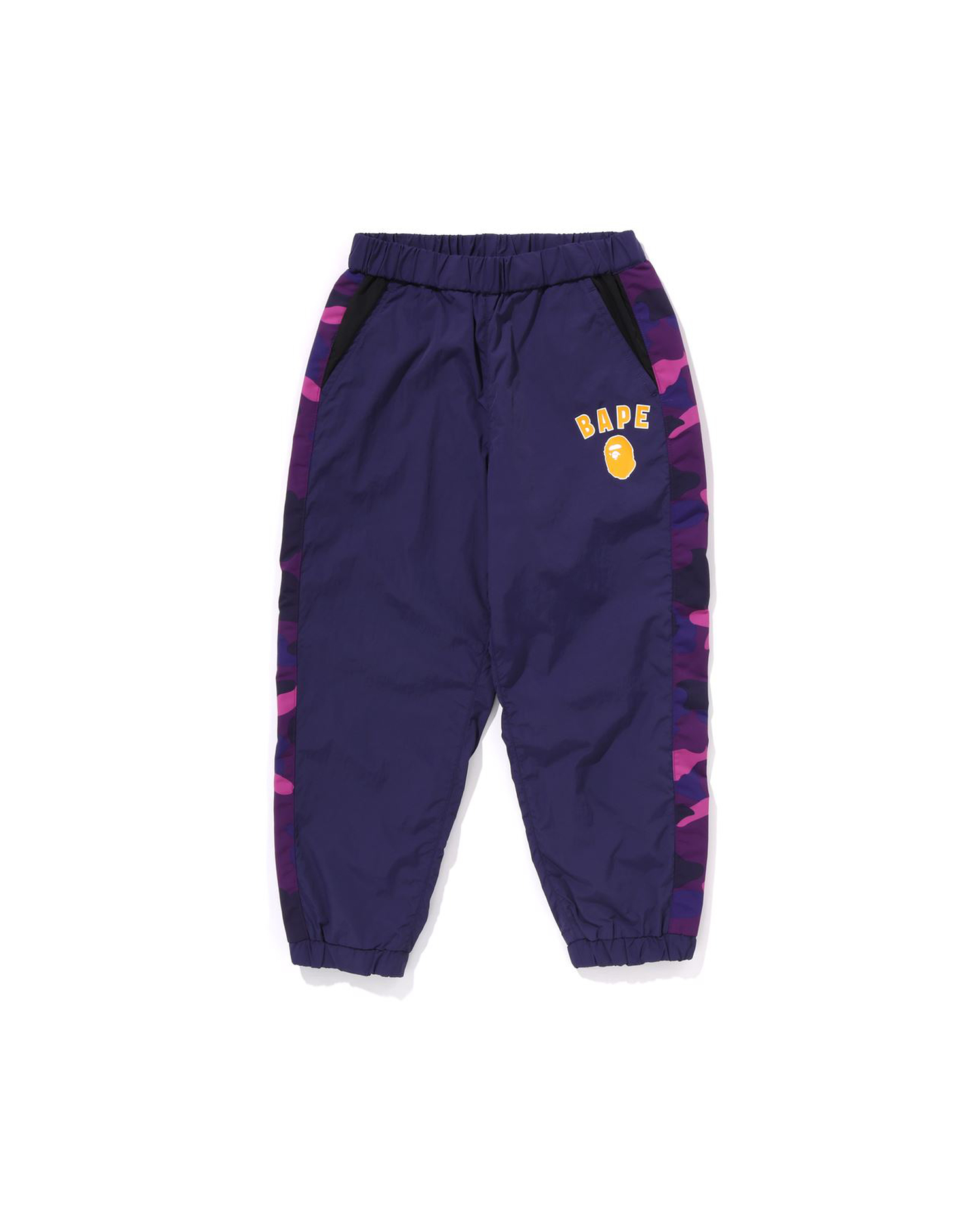 Purple on sale bape joggers