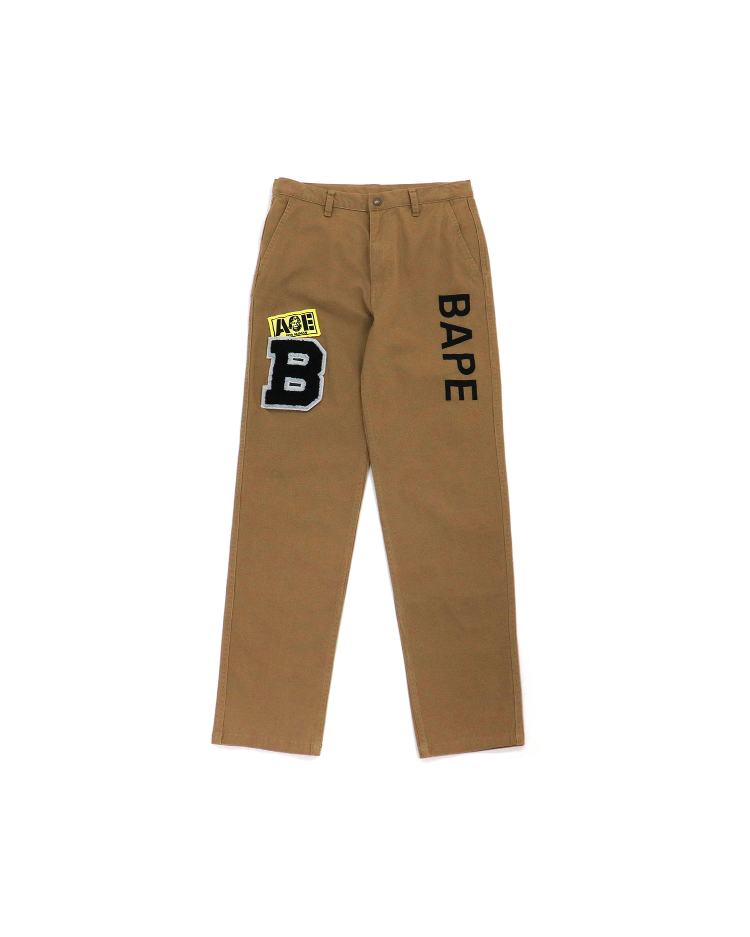 Shop Patched Chino pants Online | BAPE