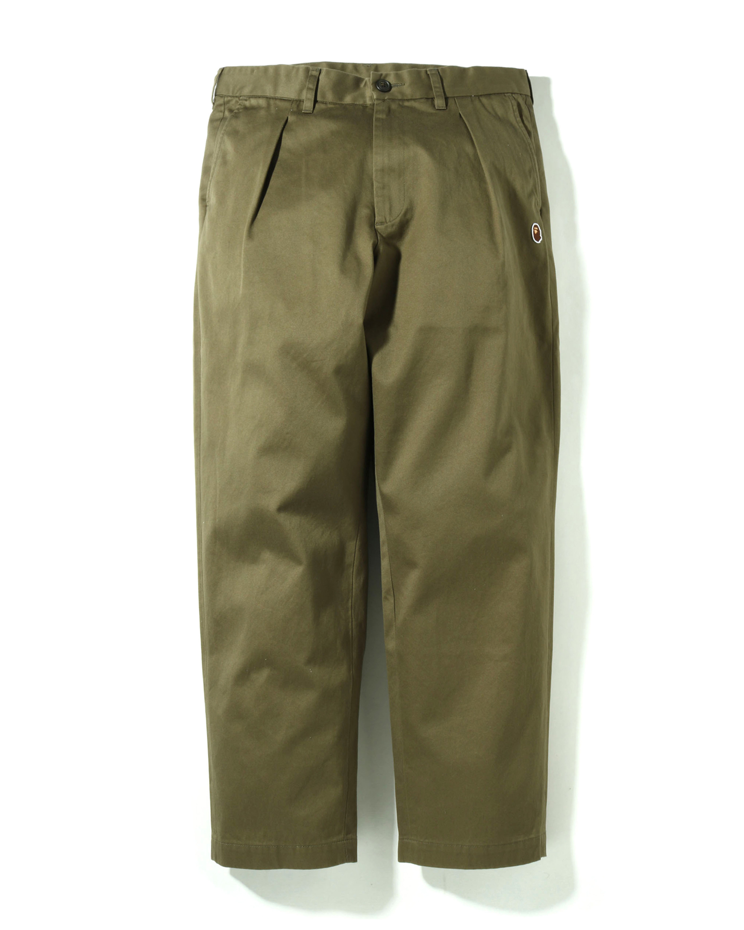 Shop One Point Loose Fit Chino Pants Online | BAPE