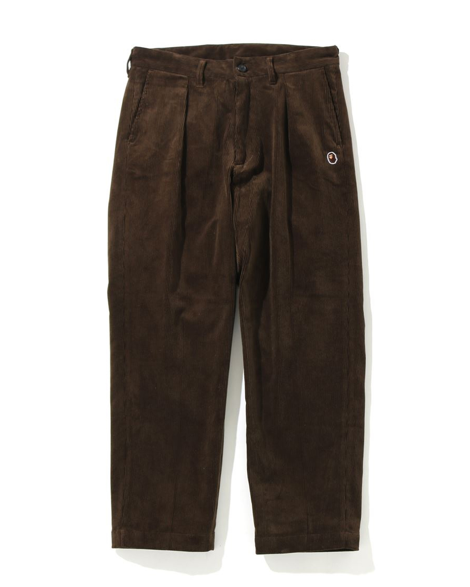 Shop One Point Loose Fit Corduroy Pants Online | BAPE