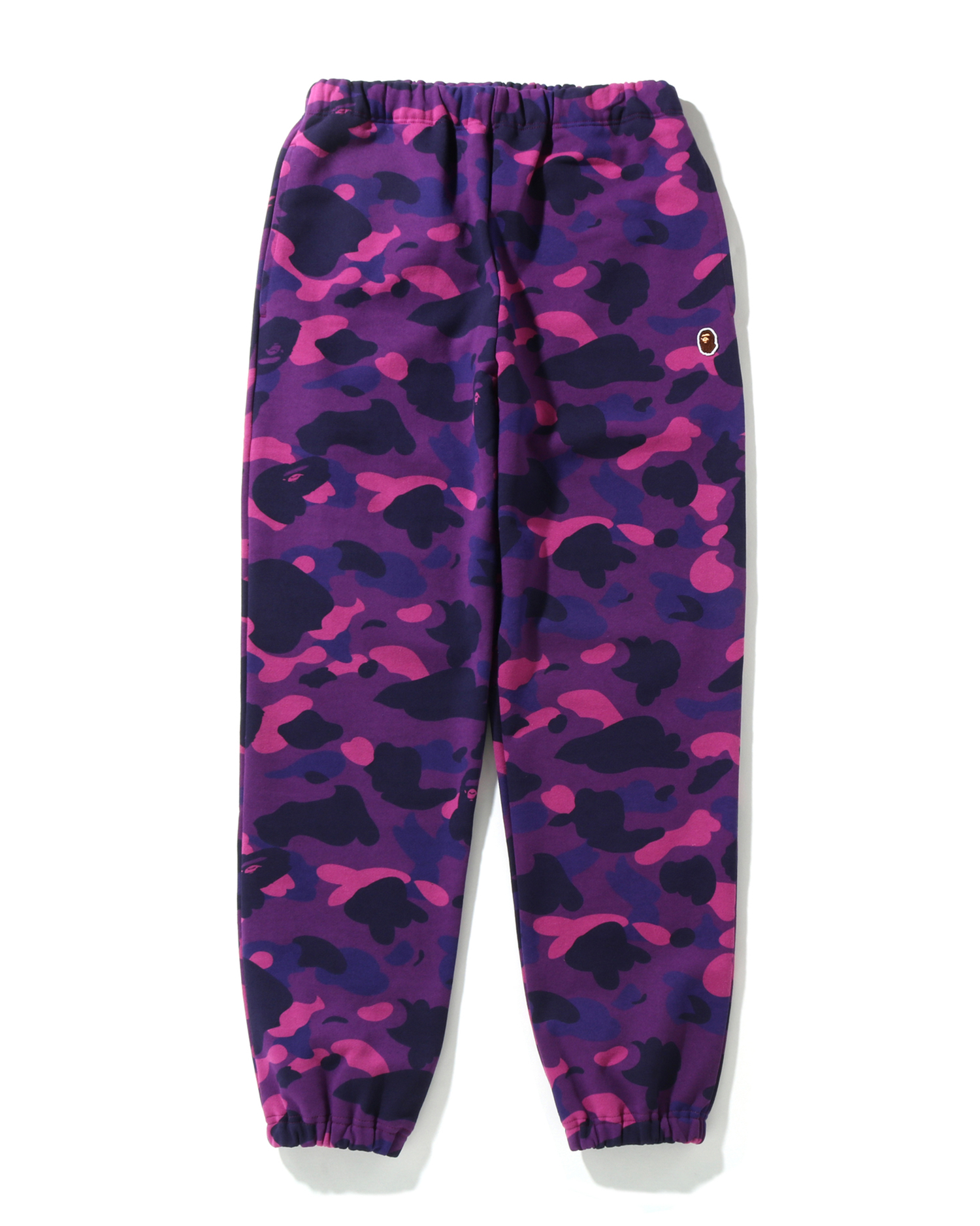 Shop Color Camo Oversized Sweat Pants Online | BAPE
