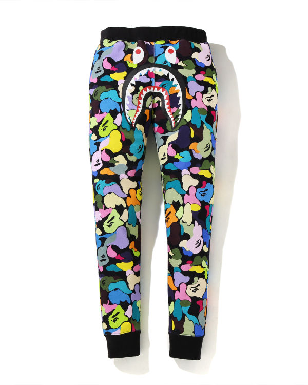 Multi Camo Shark slim sweatpants
