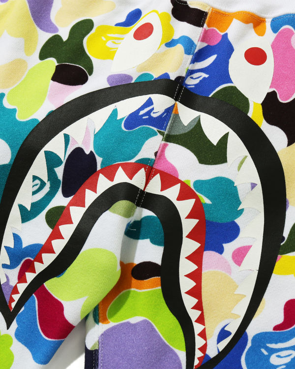 Multi Camo Shark slim sweatpants