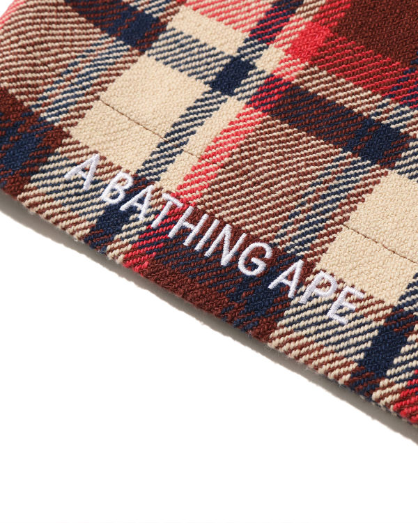 Bape Check wide pants