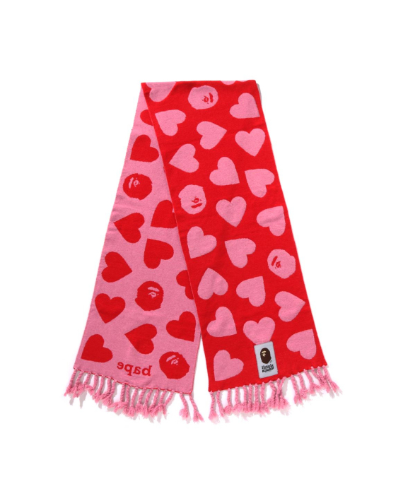 A BATHING APE® I Love BAPE Wool Mix Scarf