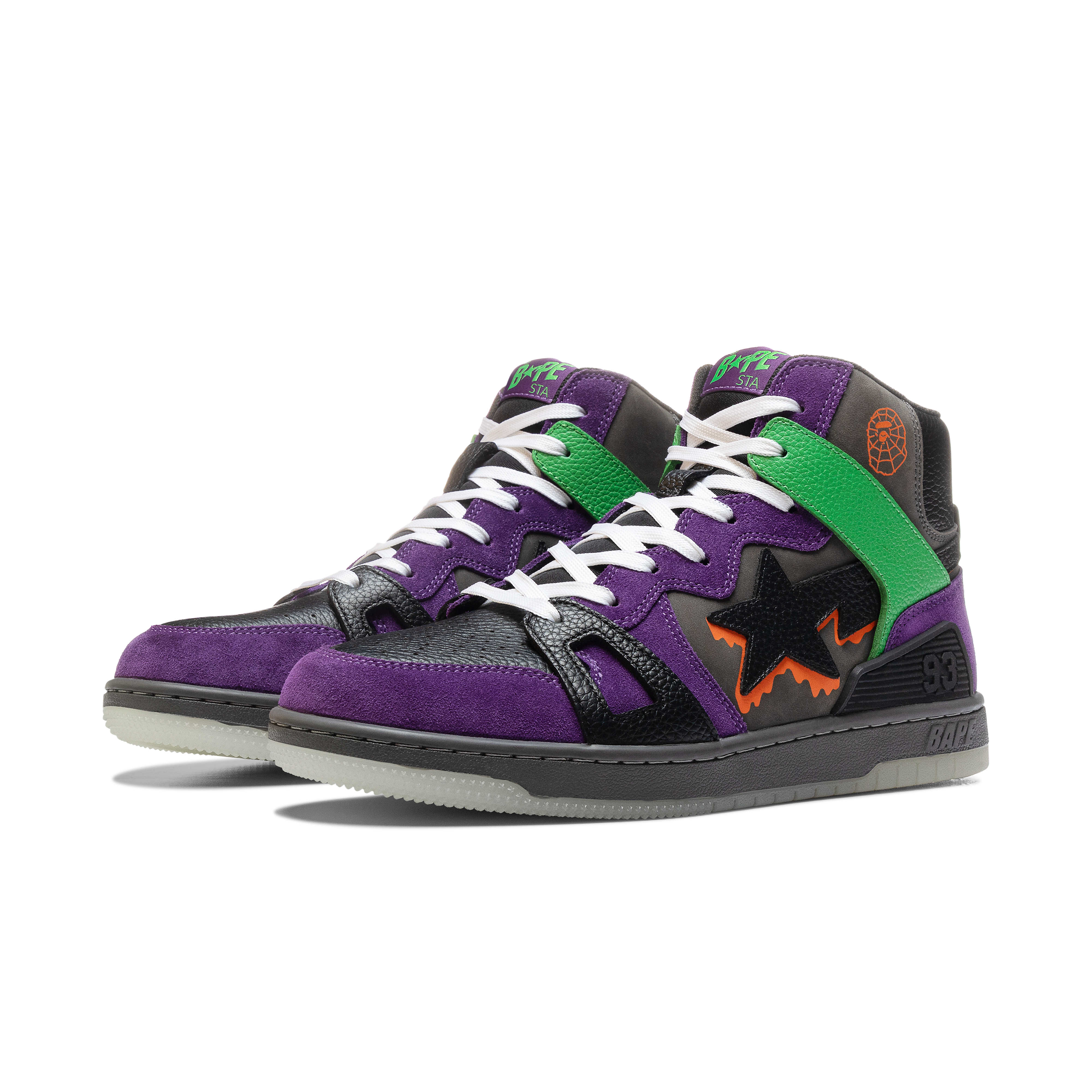 A BATHING APE® Bape STA 93 Hi Halloween