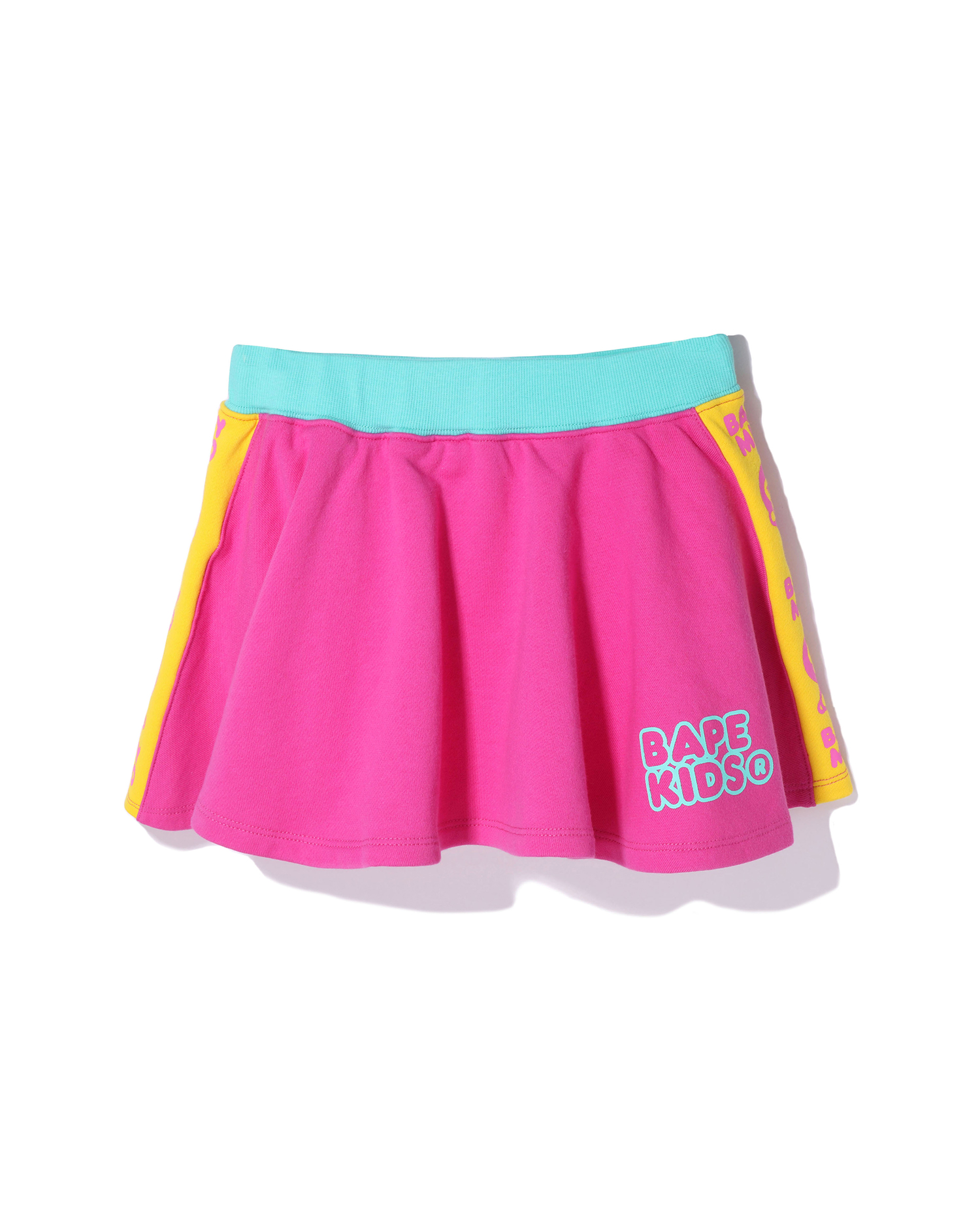 Shop Baby Milo Color Block Sweat Skirt Online | BAPE