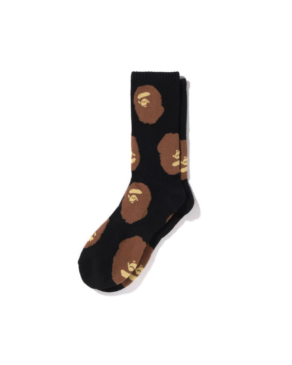 Ape Head Pattern Socks image number 0
