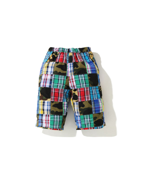 Patchwork shorts